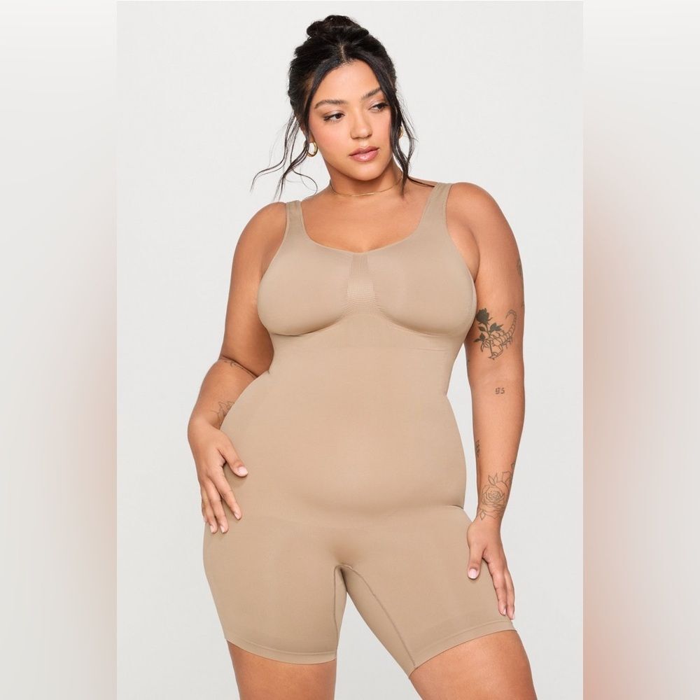 YITTY Beige Shapewear Bodysuit